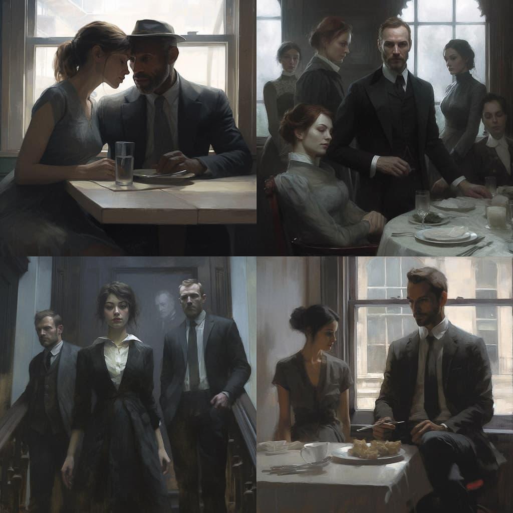 Nick Alm style, Midjourney V5.1, render 1 of 4