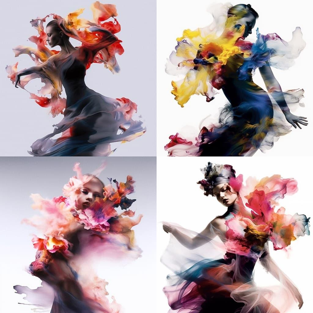Nick Knight style, Midjourney V5.1, render 1 of 4