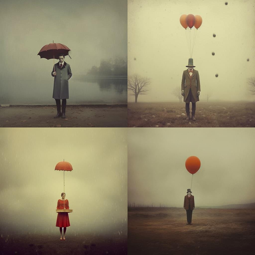 Nicolas Bruno style, Midjourney V5.1, render 1 of 4