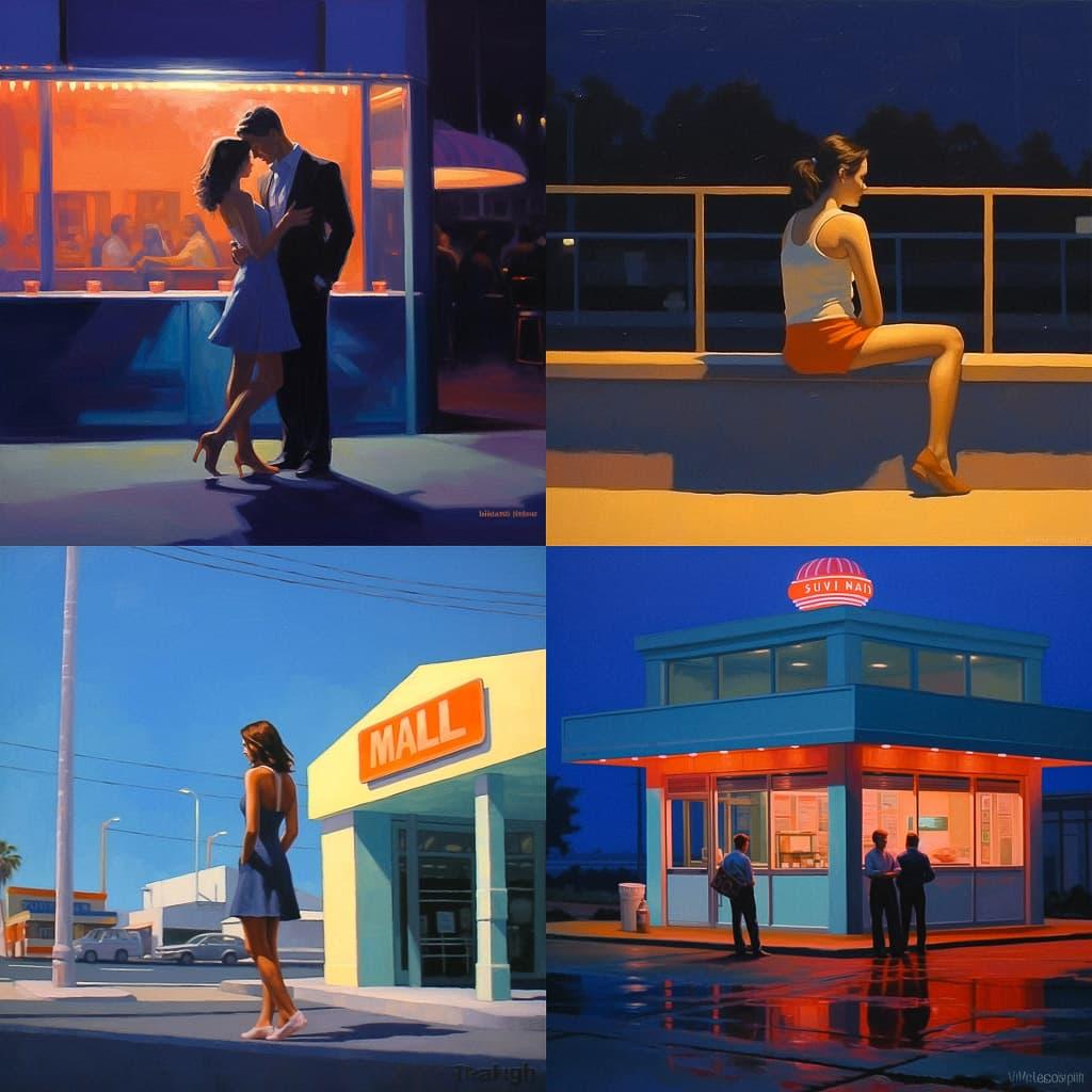 Nigel van Wieck style, Midjourney V5.1, render 1 of 4