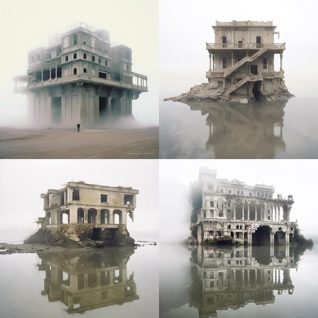 Noemie Goudal style, Midjourney V5.1, render 1 of 4