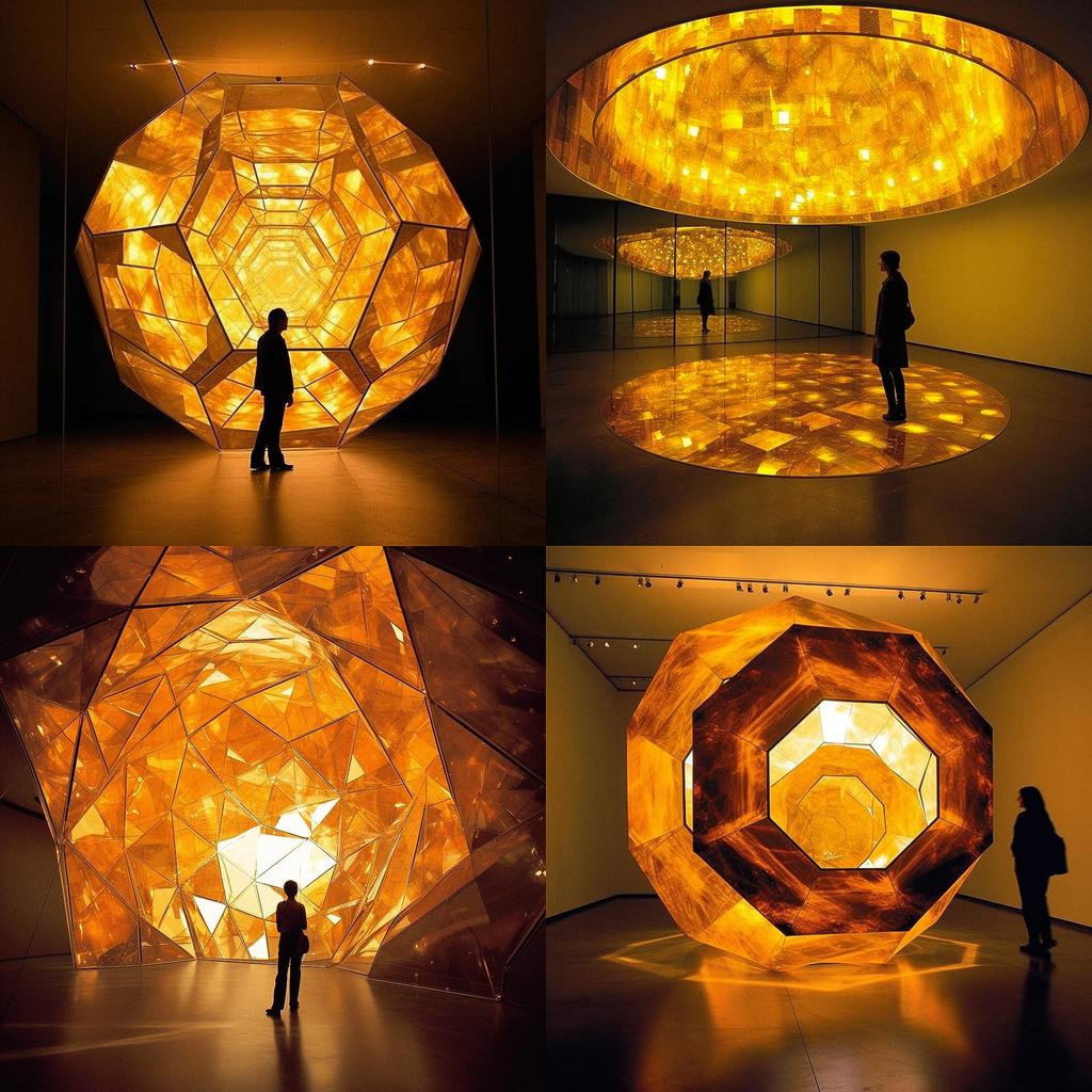Olafur Eliasson style, Midjourney V5.1, render 1 of 4