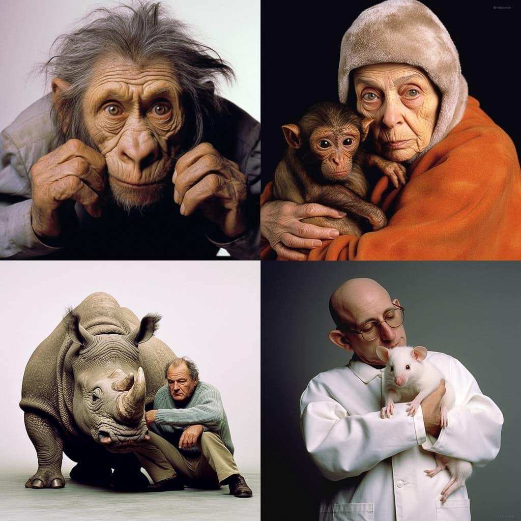 Oliviero Toscani style, Midjourney V5.1, render 1 of 4