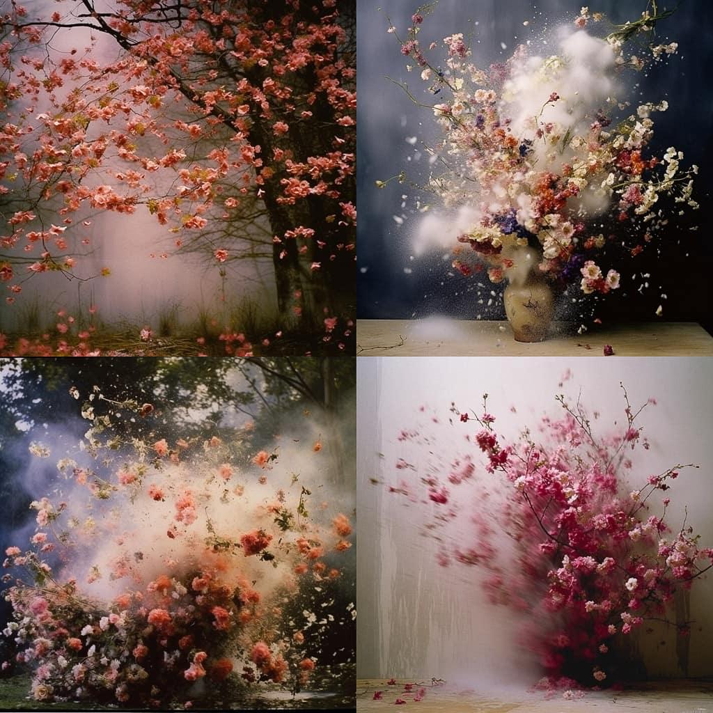 Ori Gersht style, Midjourney V5.1, render 1 of 4