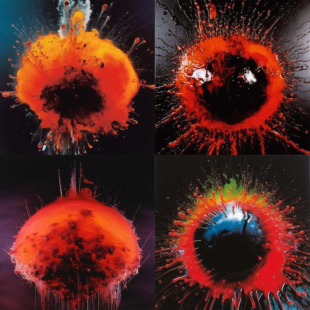 Otto Piene style, Midjourney V5.1, render 1 of 4
