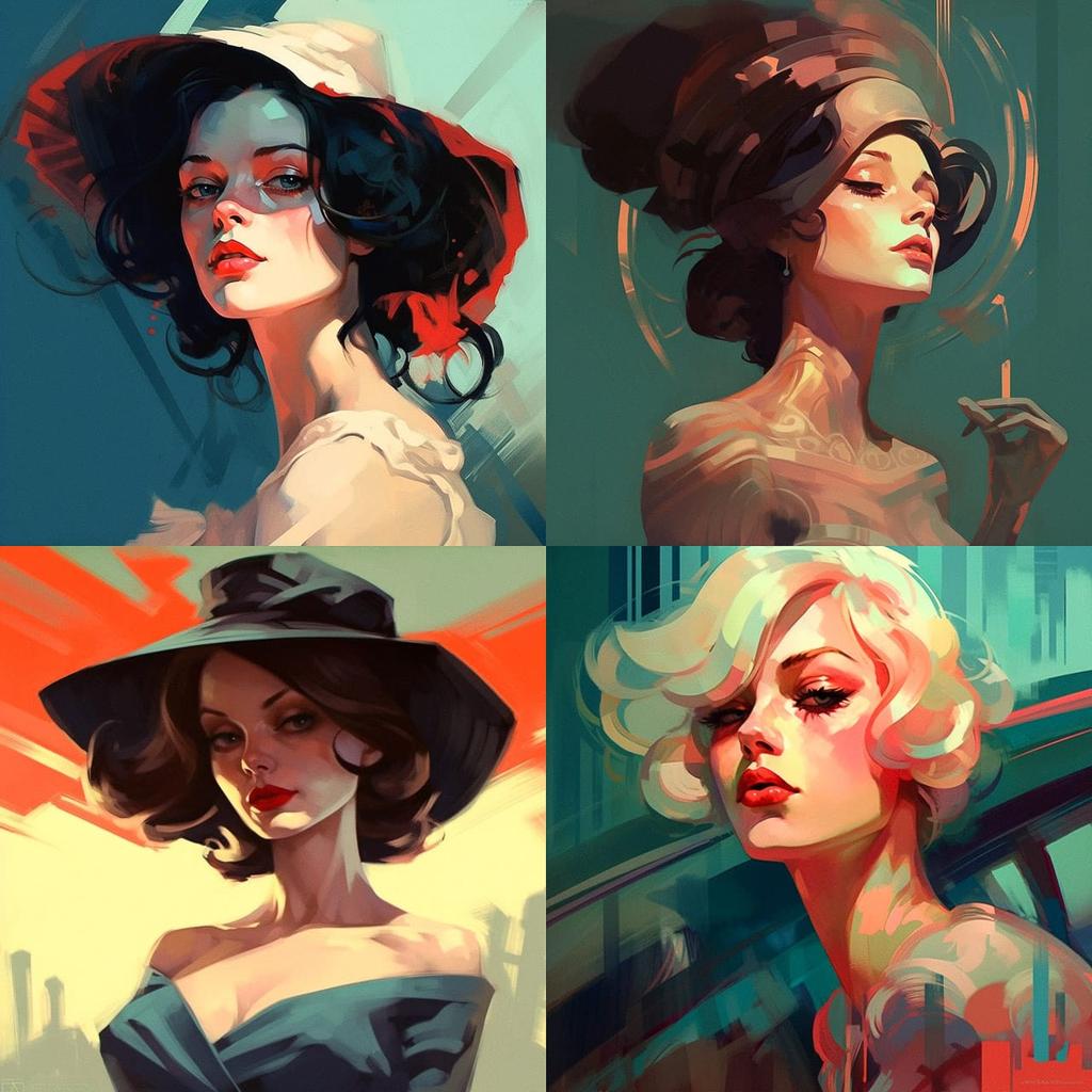 Otto Schmidt style, Midjourney V5.1, render 1 of 4