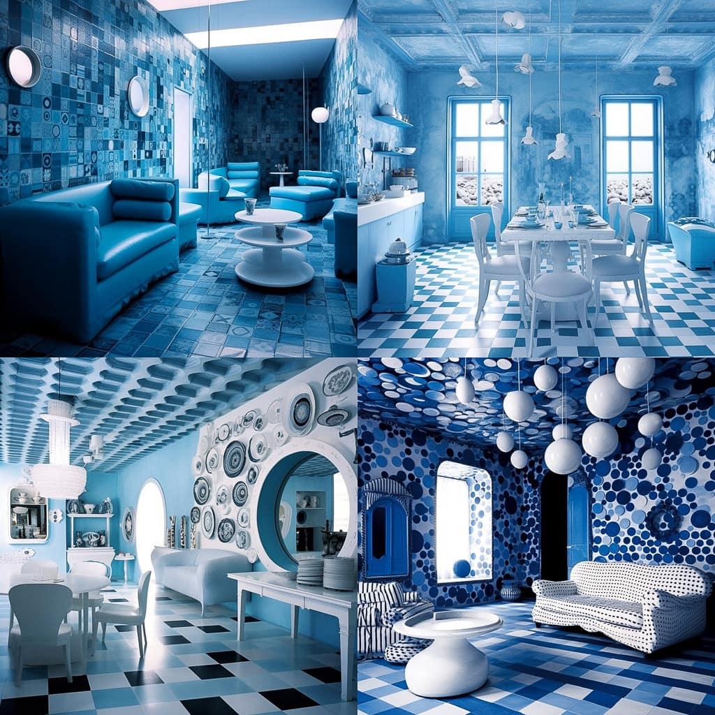 Paola Navone style, Midjourney V5.1, render 1 of 4