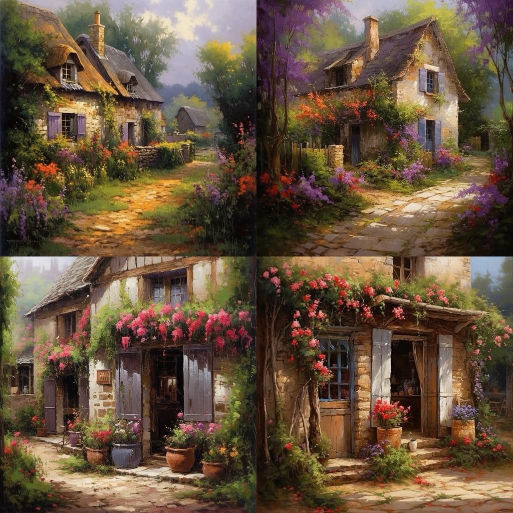 Paul Guy Gantner style, Midjourney V5.1, render 1 of 4