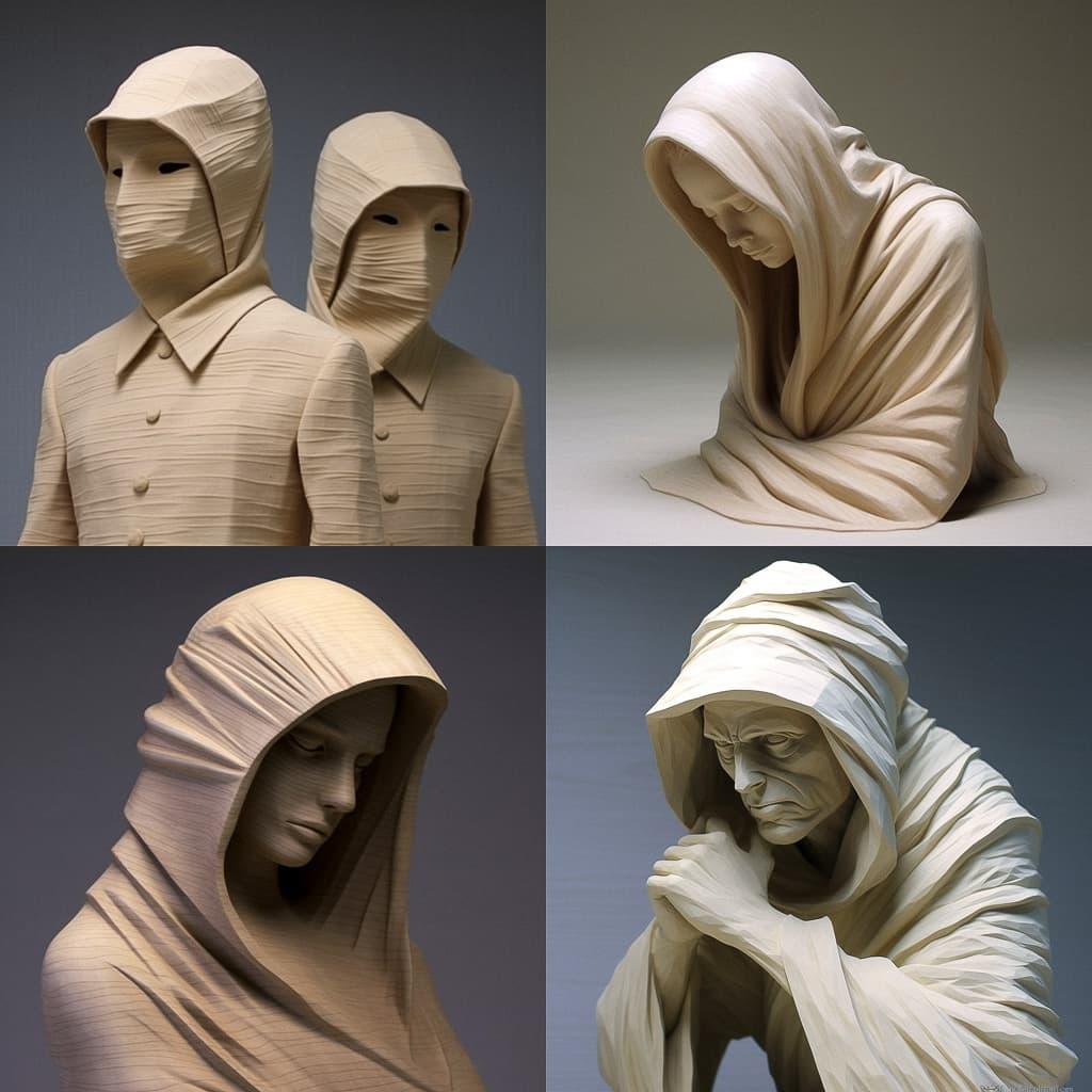 Paul Kaptein style, Midjourney V5.1, render 1 of 4
