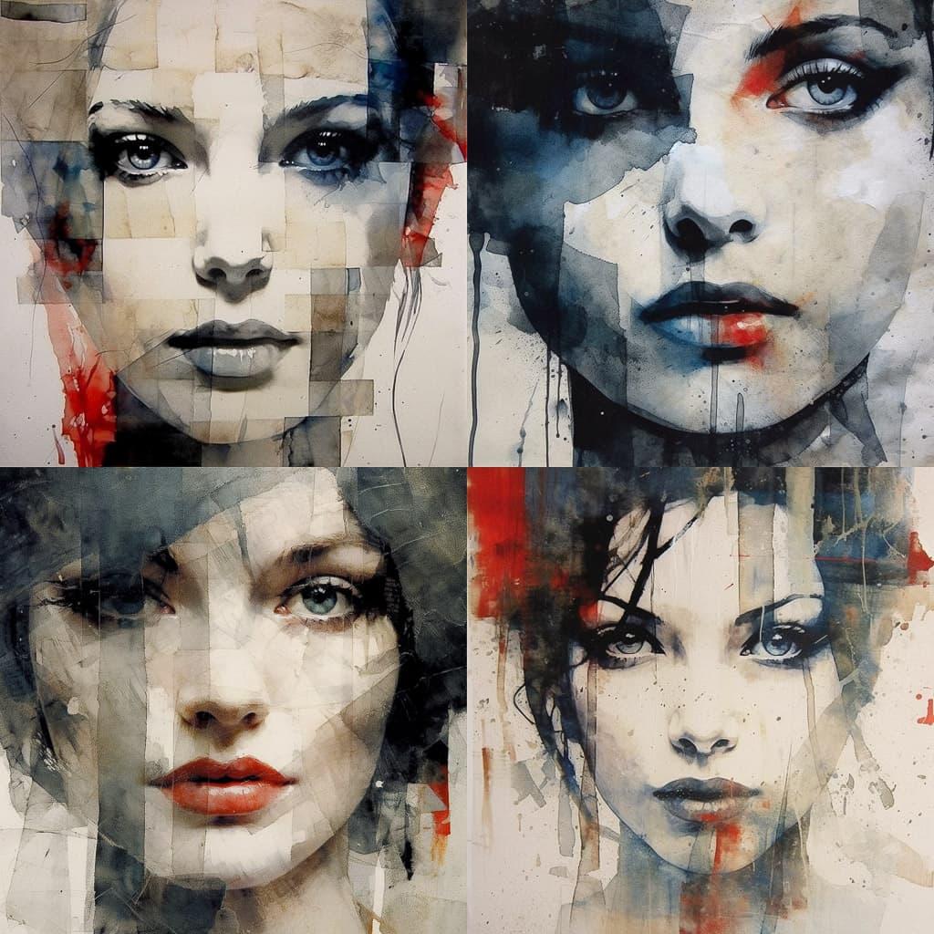 Paul Lovering style, Midjourney V5.1, render 1 of 4