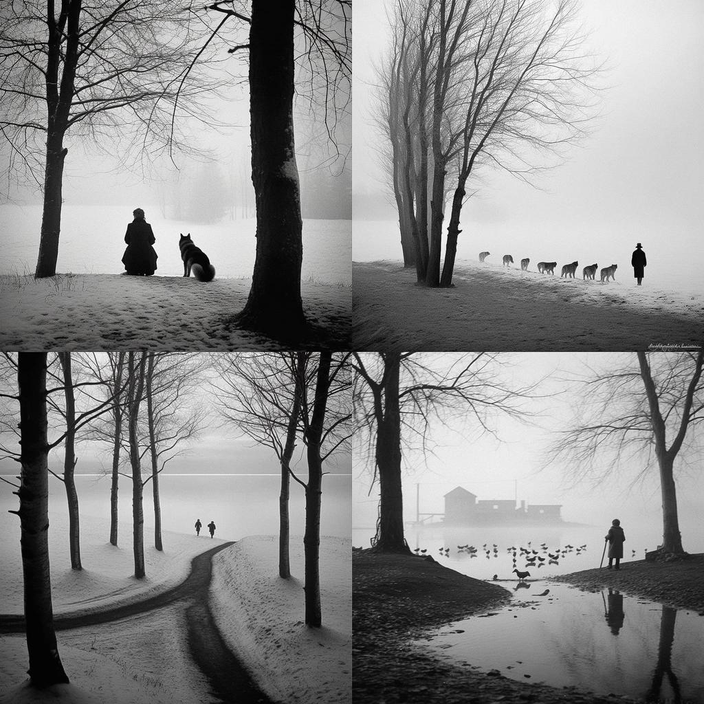 Pentti Sammallahti style, Midjourney V5.1, render 1 of 4