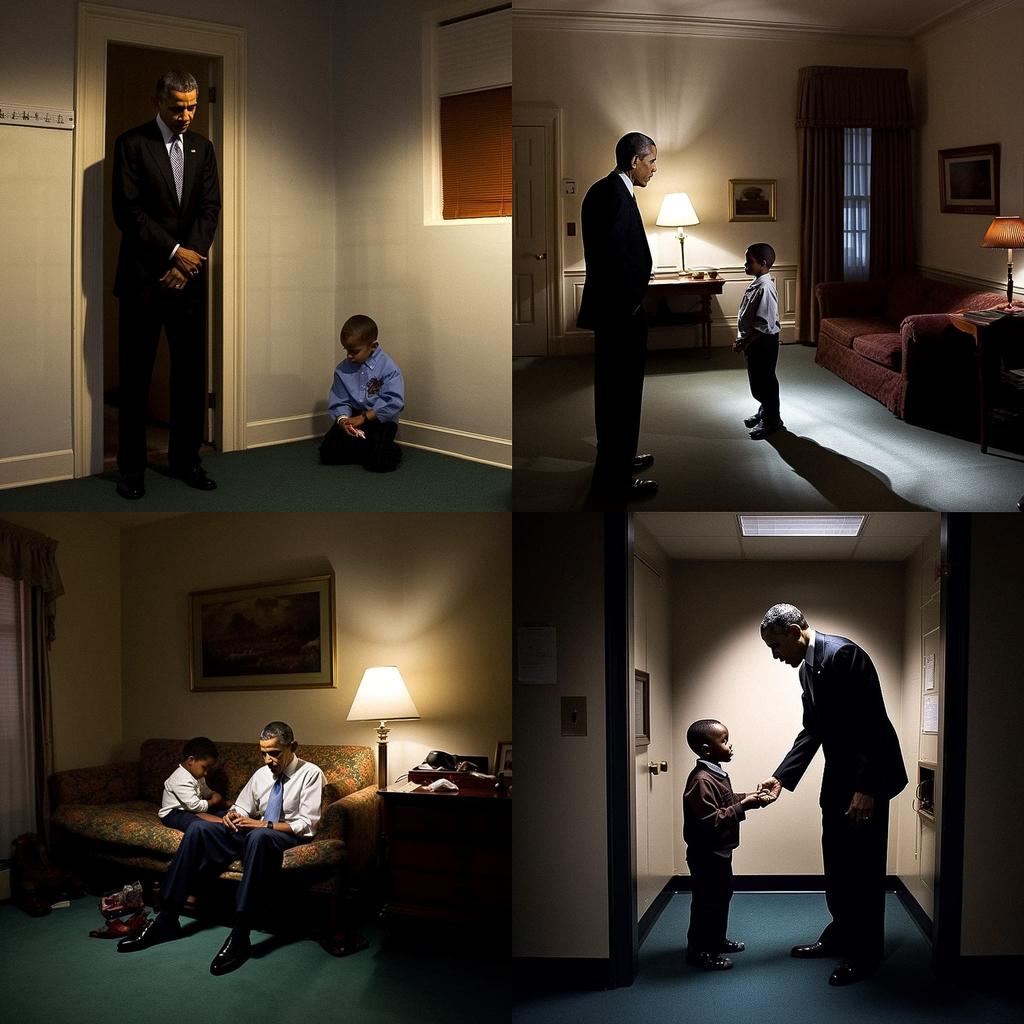 Pete Souza style, Midjourney V5.1, render 1 of 4