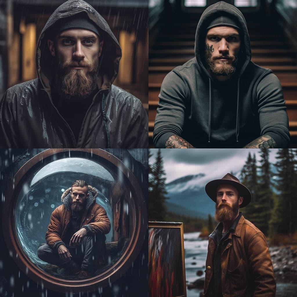 Peter McKinnon style, Midjourney V5.1, render 1 of 4