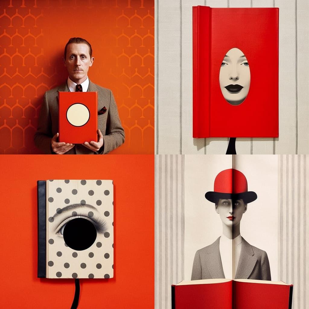 Peter Mendelsund style, Midjourney V5.1, render 1 of 4