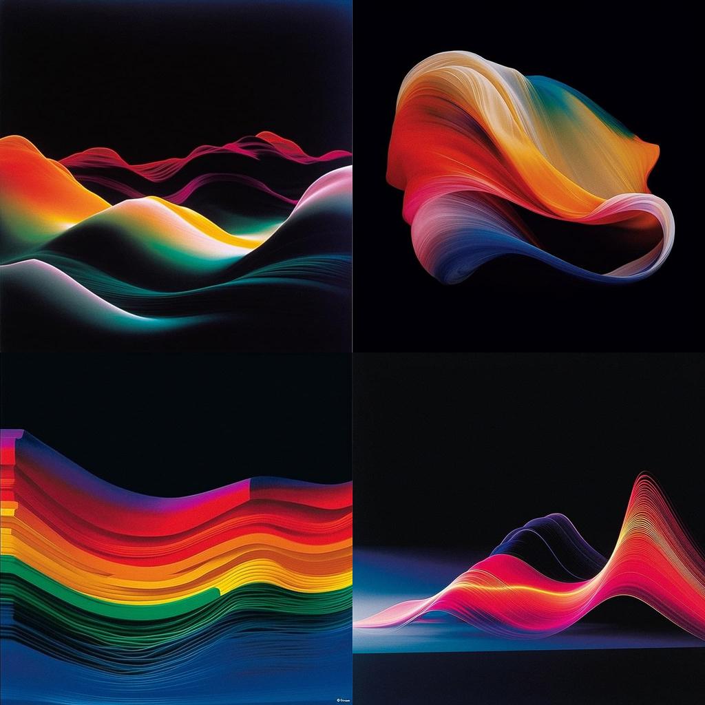 Peter Saville style, Midjourney V5.1, render 1 of 4