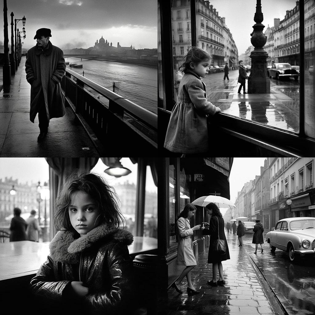 Peter Turnley style, Midjourney V5.1, render 1 of 4