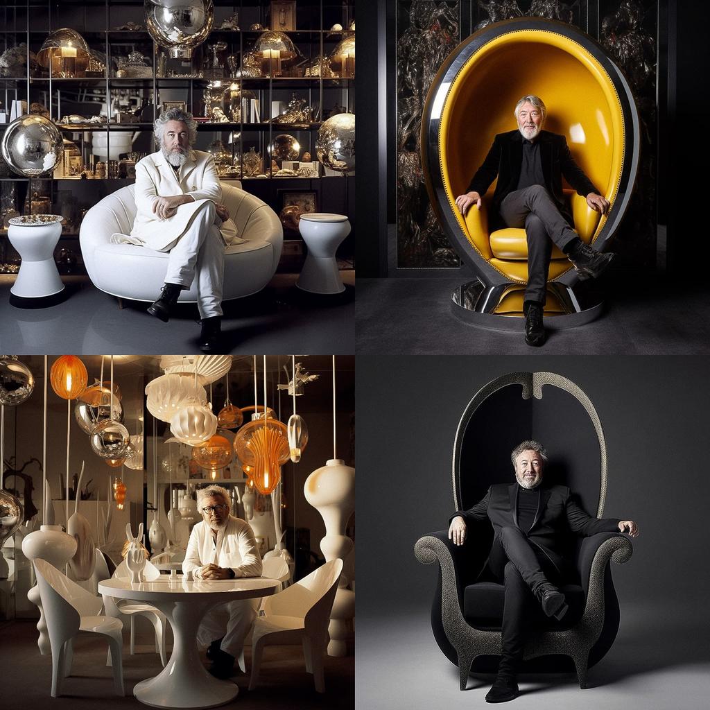 Philippe Starck style, Midjourney V5.1, render 1 of 4