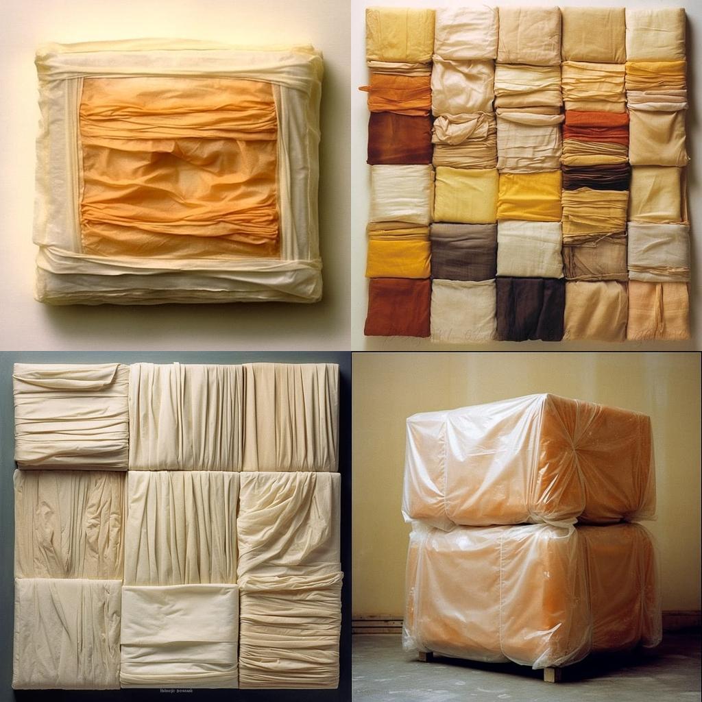 Piero Manzoni style, Midjourney V5.1, render 1 of 4