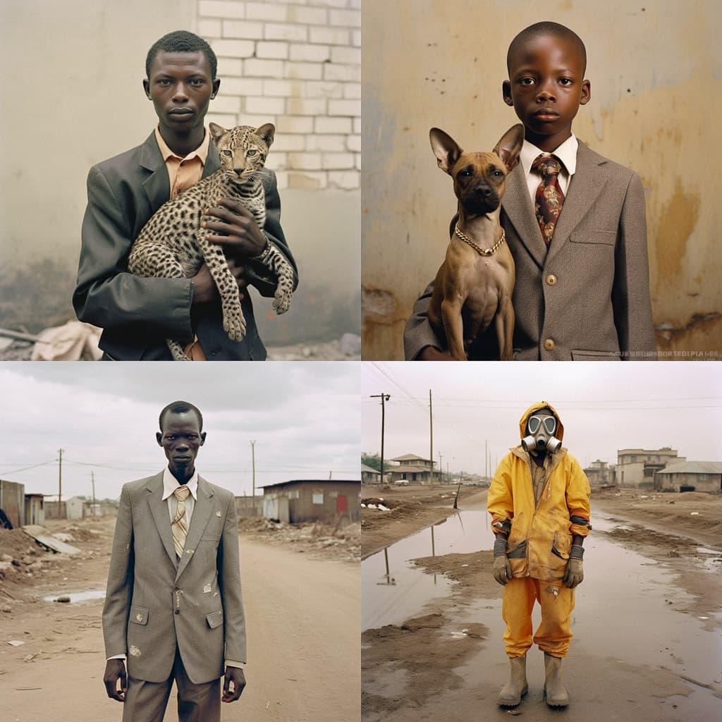 Pieter Hugo style, Midjourney V5.1, render 1 of 4