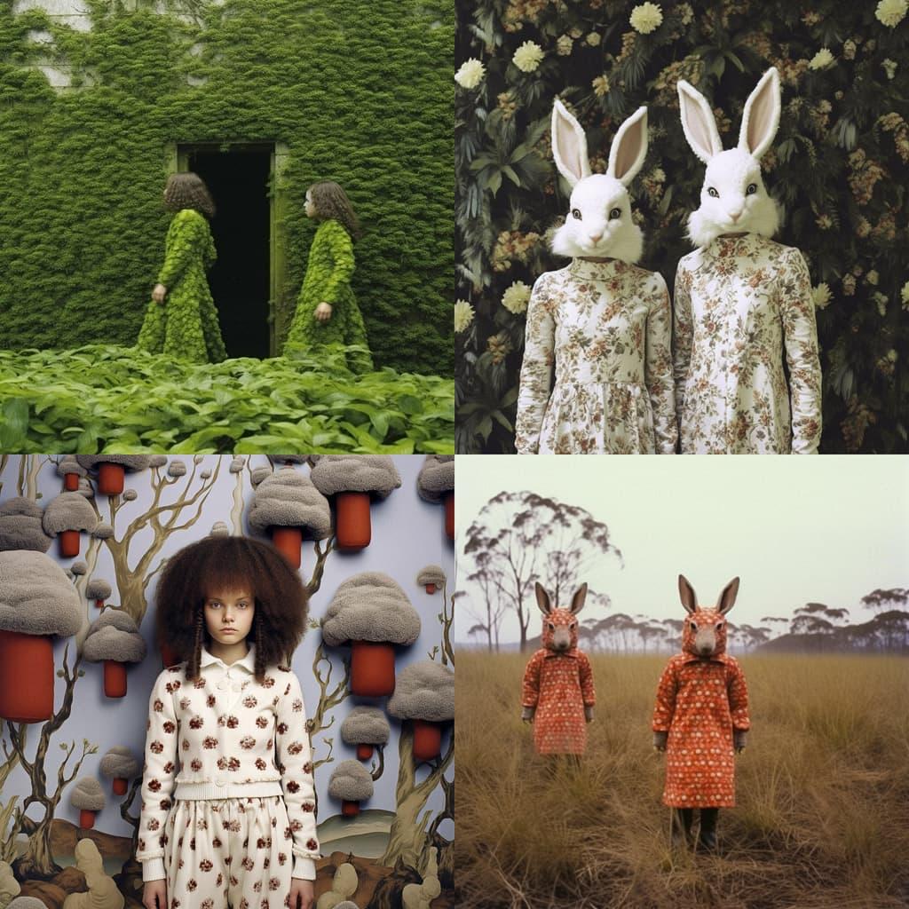 Polixeni Papapetrou style, Midjourney V5.1, render 1 of 4