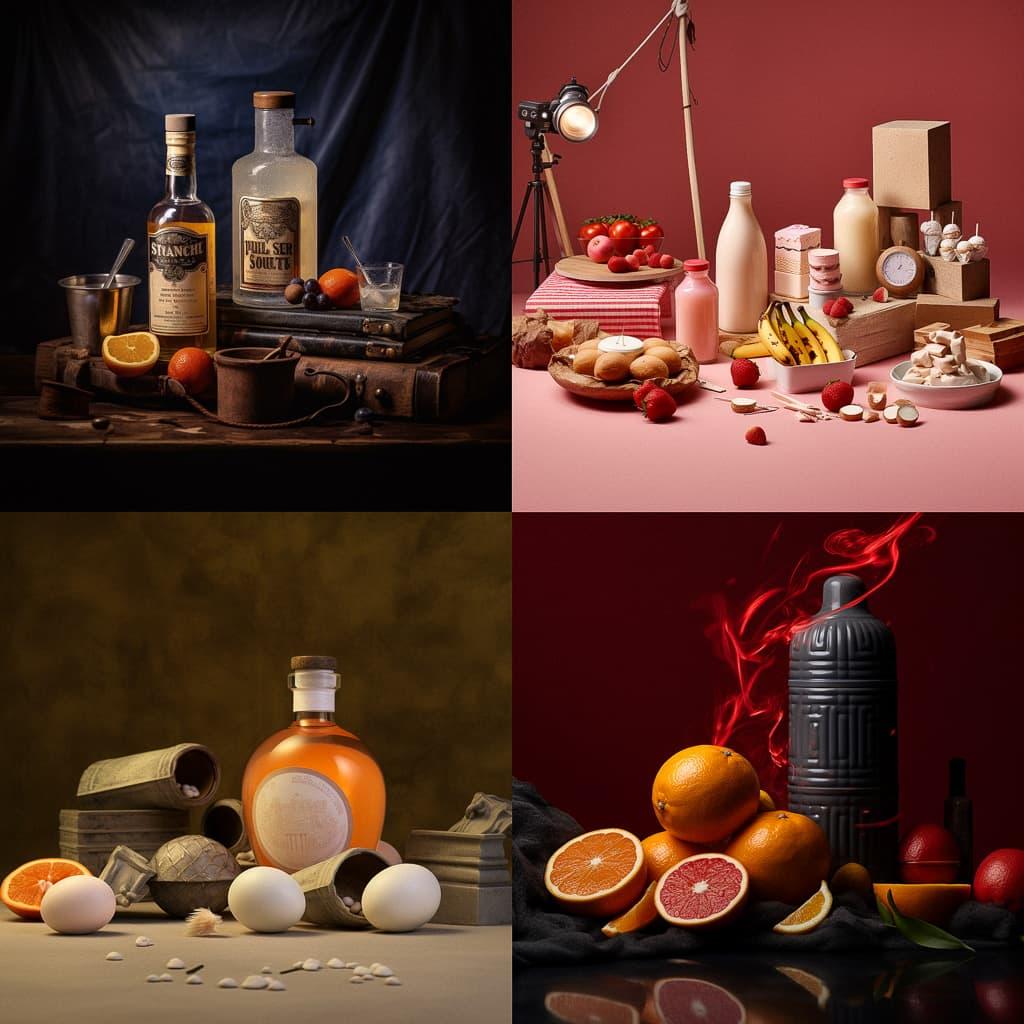 Product photography style, Midjourney V5.1, render 1 of 4