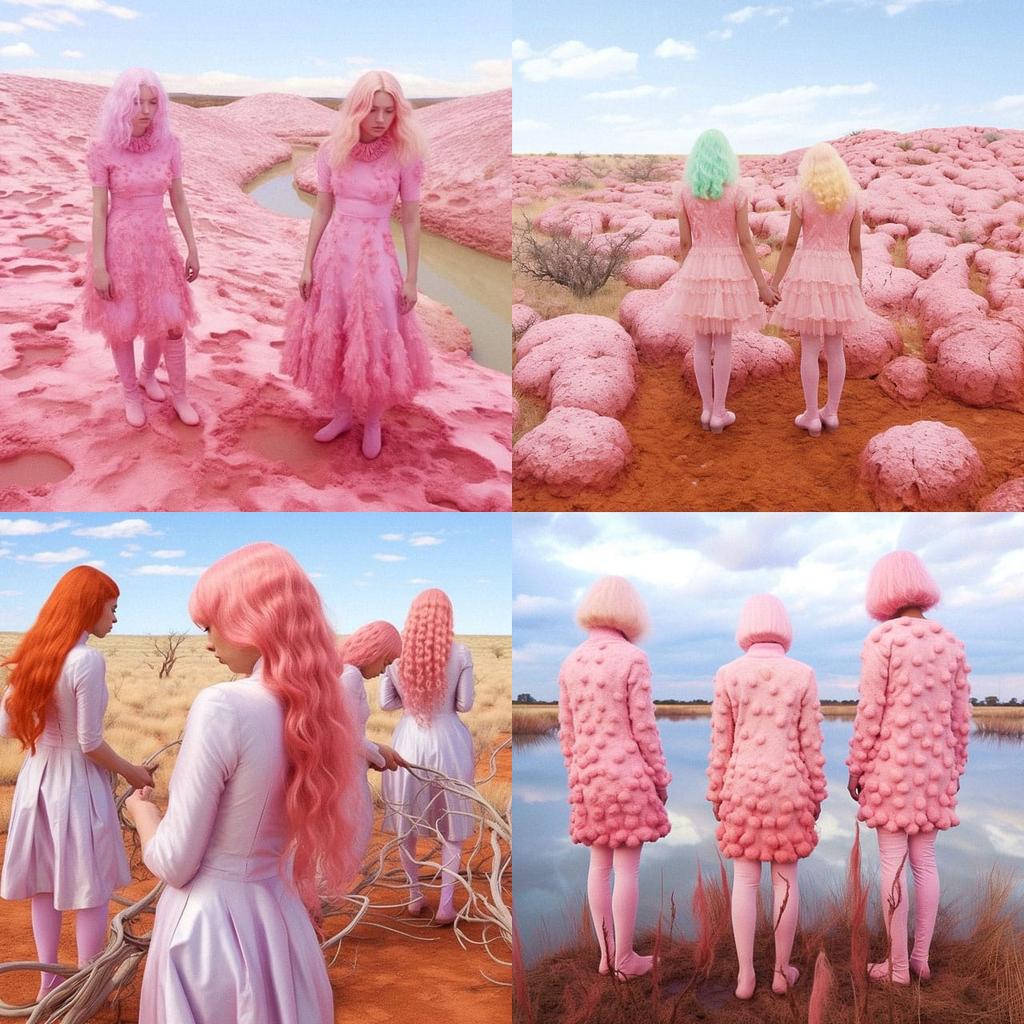 Prue Stent & Honey Long style, Midjourney V5.1, render 1 of 4