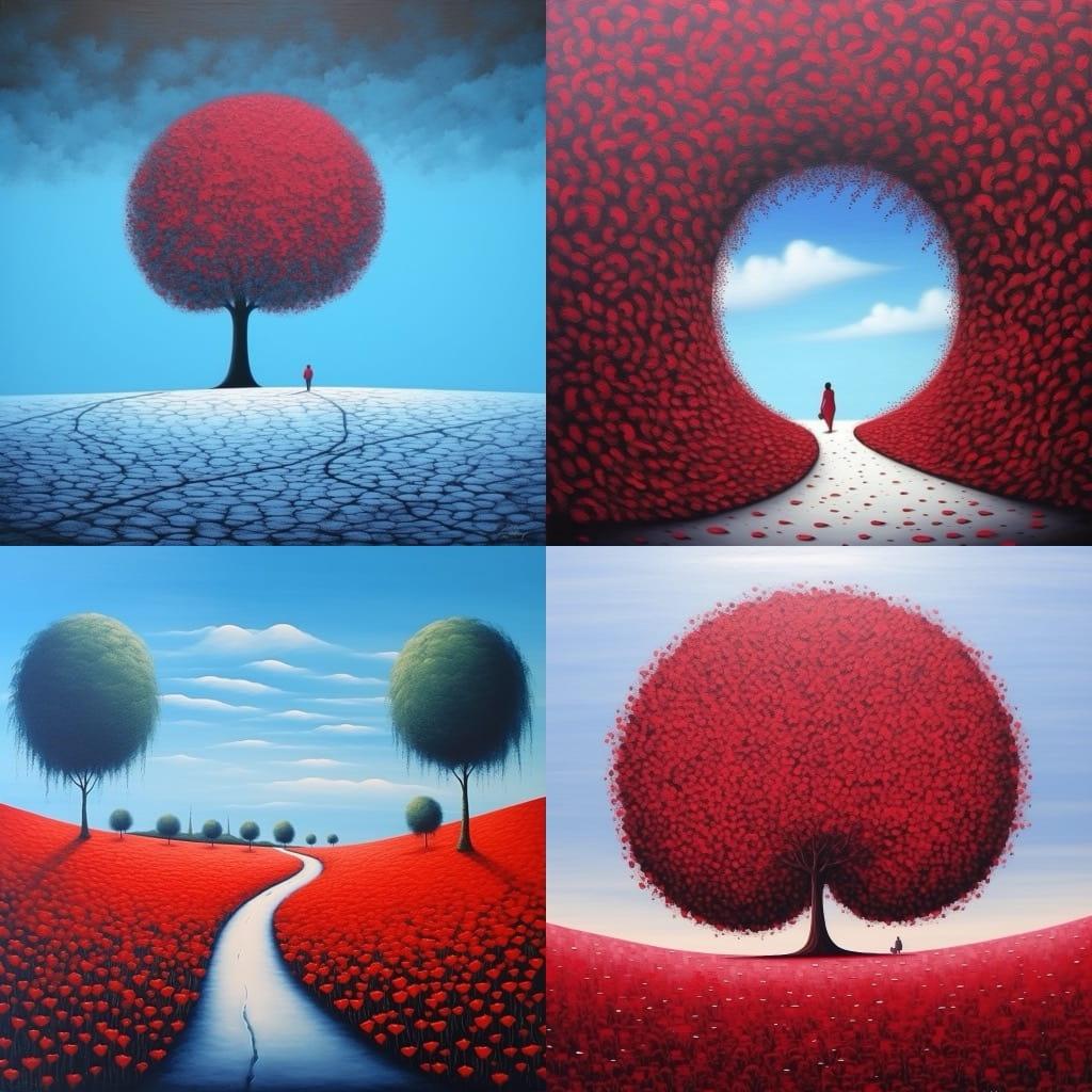 Rachel Bingaman style, Midjourney V5.1, render 1 of 4