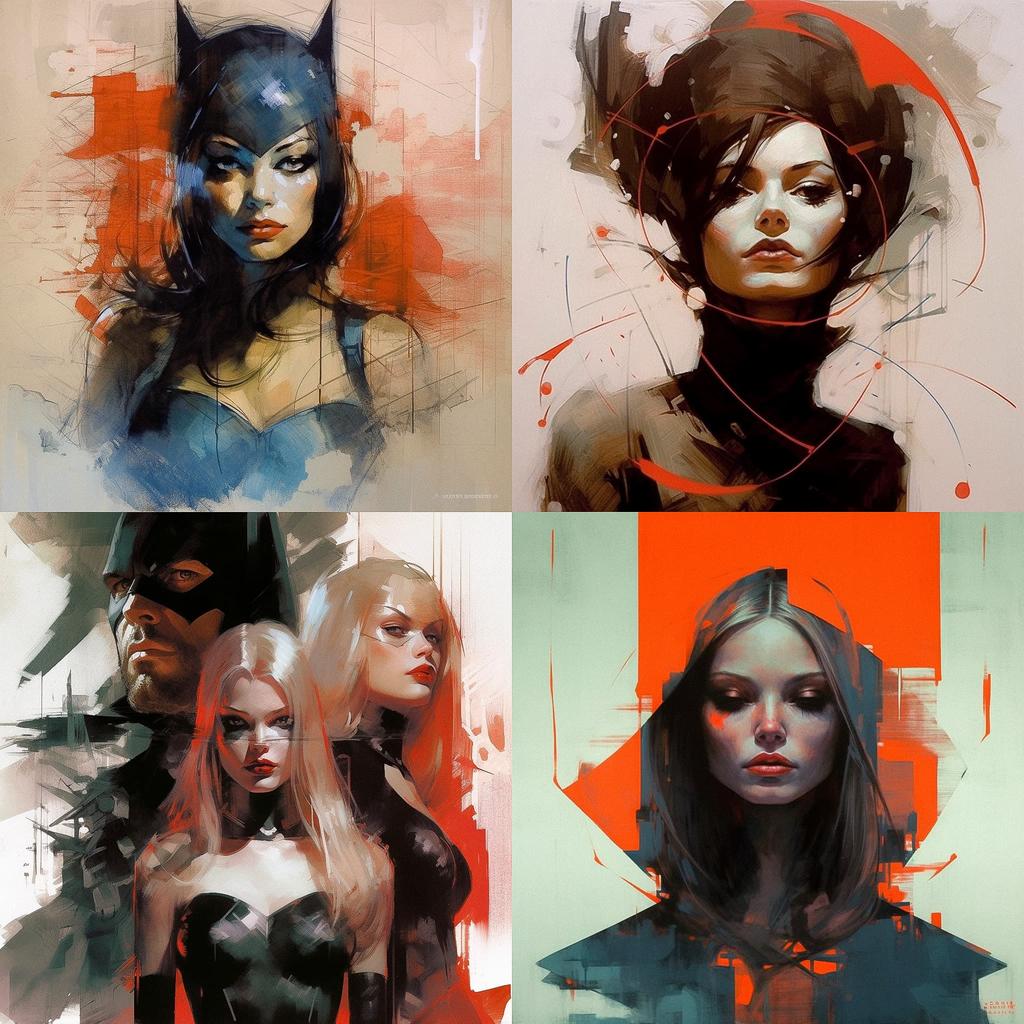 Rafael Albuquerque style, Midjourney V5.1, render 1 of 4