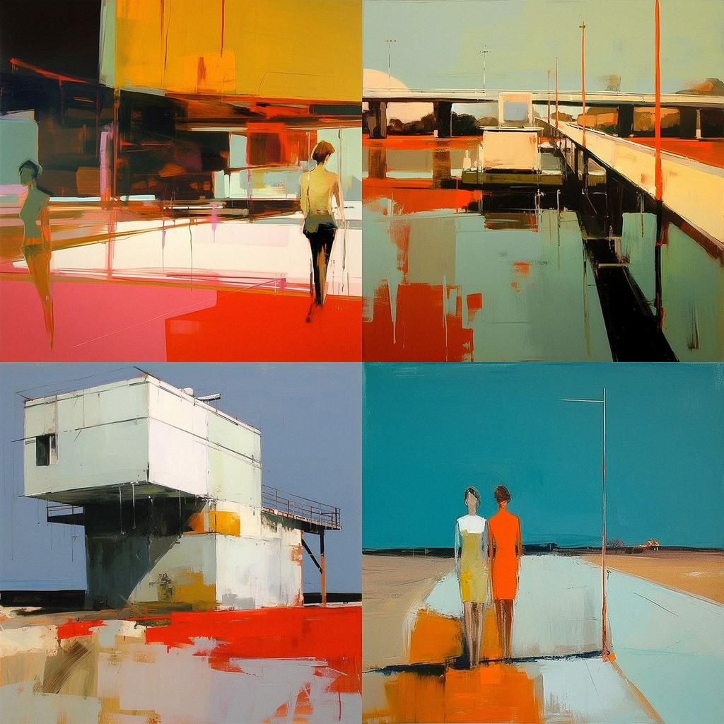 Raimonds Staprans style, Midjourney V5.1, render 1 of 4