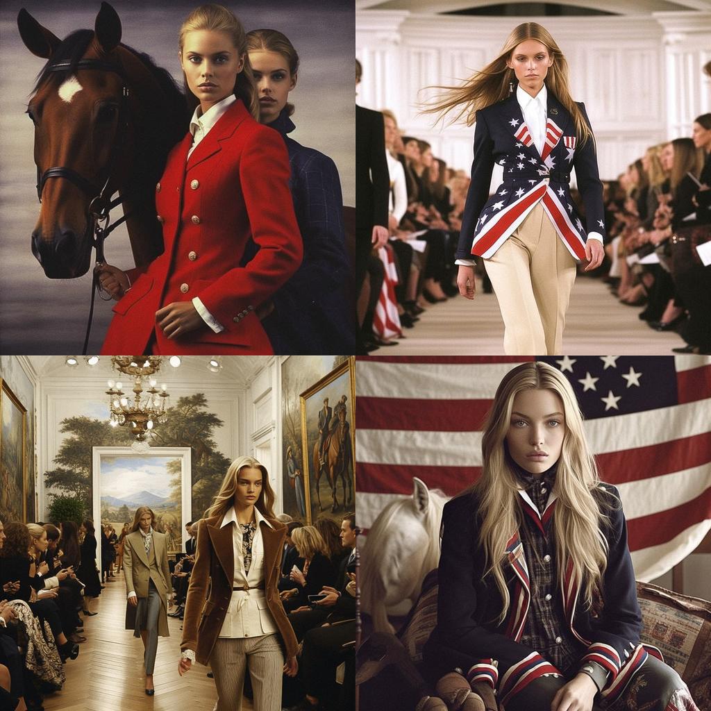 Ralph Lauren style, Midjourney V5.1, render 1 of 4