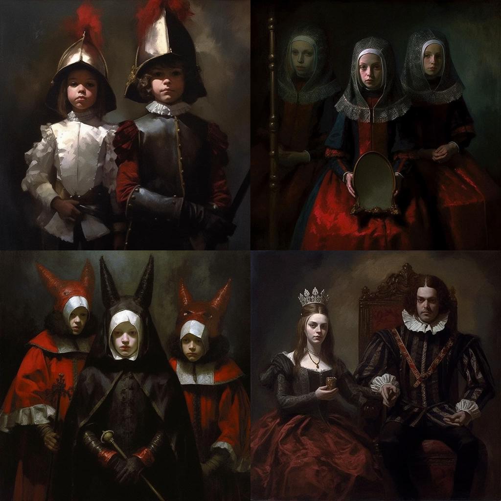 Ray Donley style, Midjourney V5.1, render 1 of 4