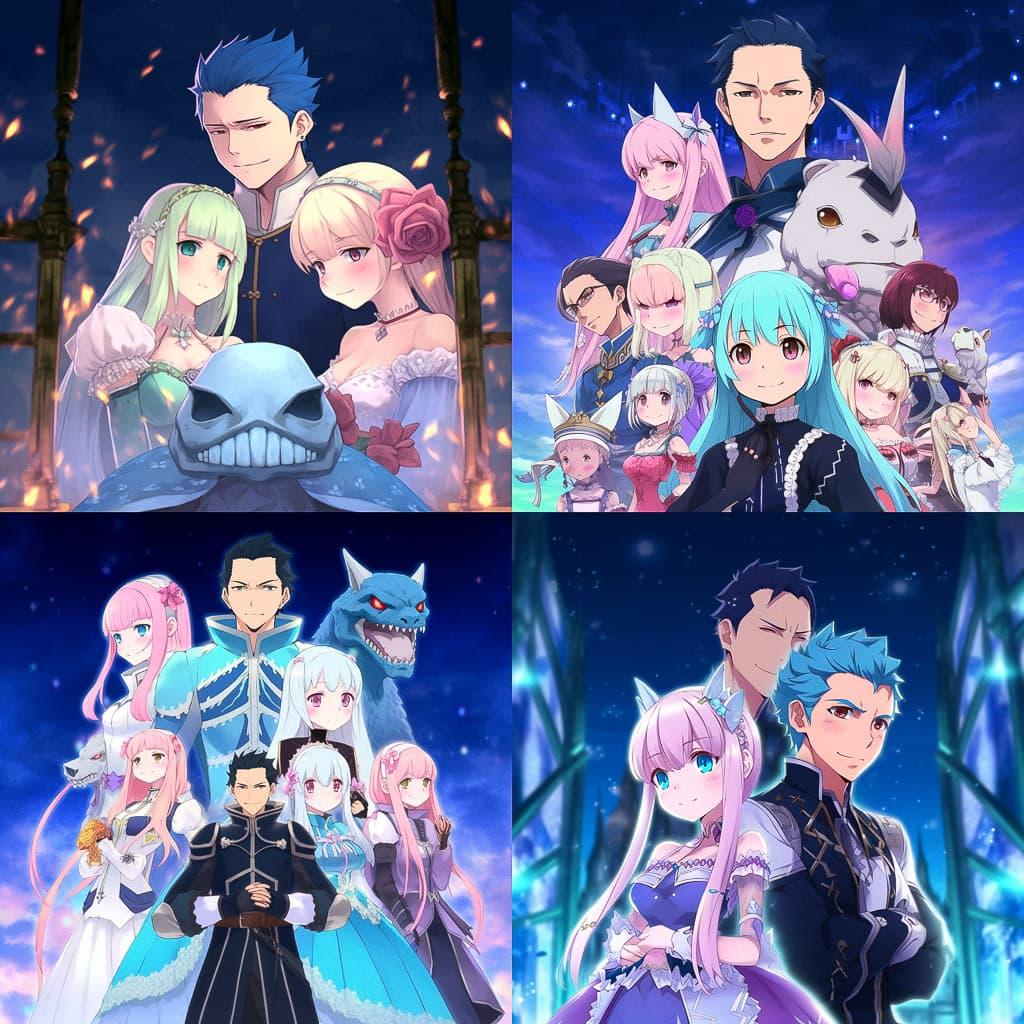 ReZero style, Midjourney V5.1, render 1 of 4