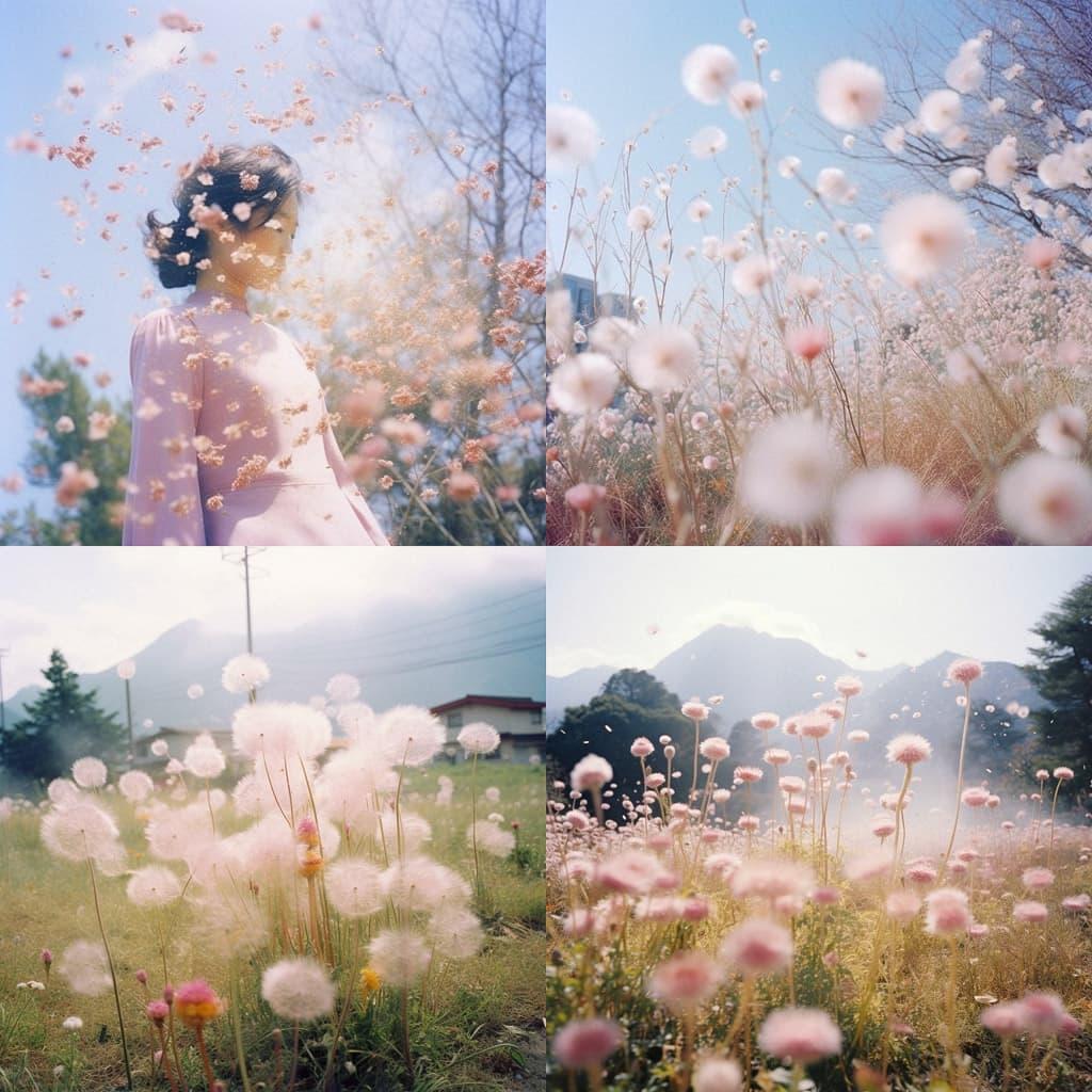 Rinko Kawauchi style, Midjourney V5.1, render 1 of 4