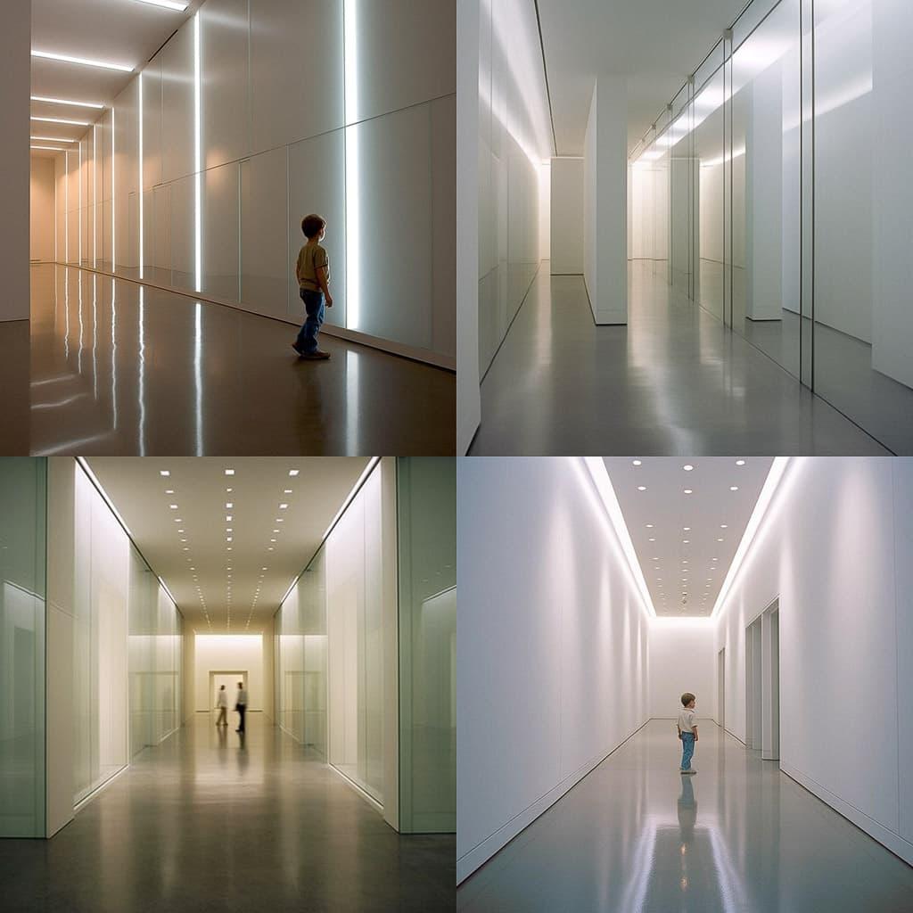 Robert Irwin style, Midjourney V5.1, render 1 of 4