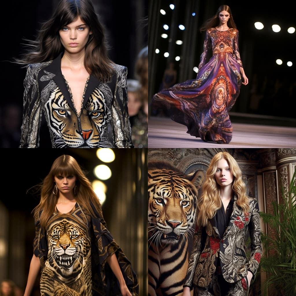 Roberto Cavalli style, Midjourney V5.1, render 1 of 4