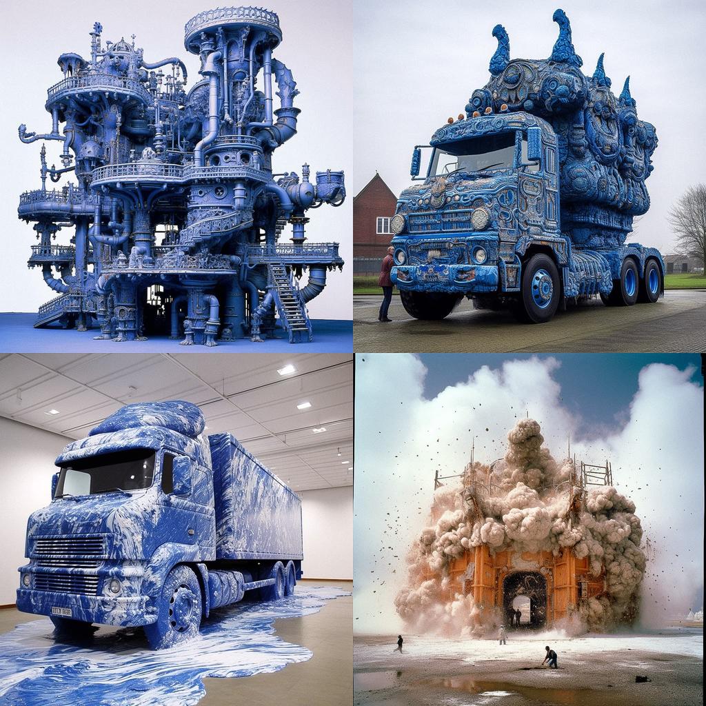 Roger Hiorns style, Midjourney V5.1, render 1 of 4