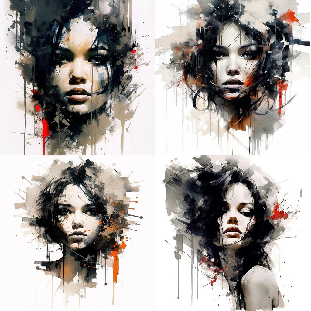 Russ Mills style, Midjourney V5.1, render 1 of 4