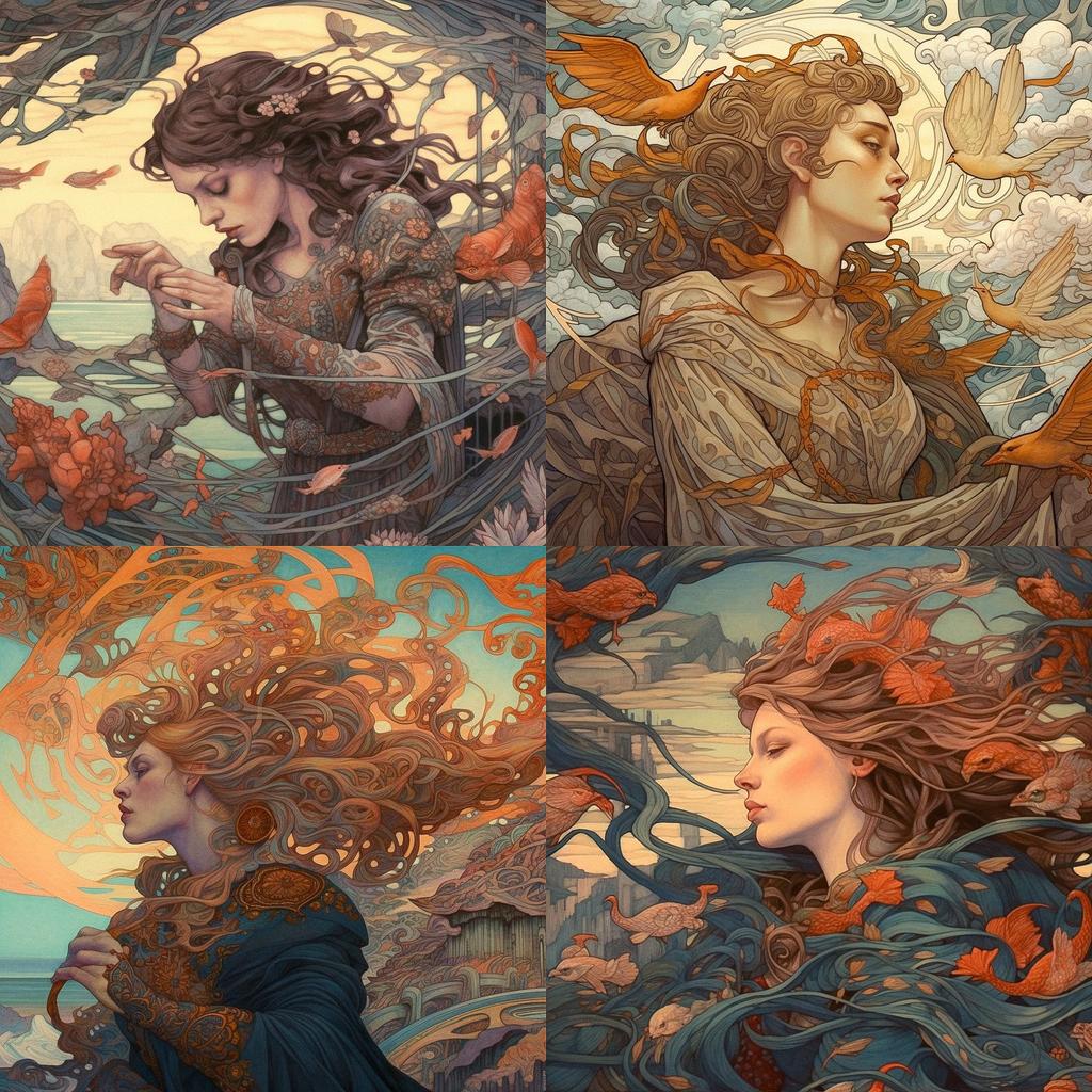 Sam Guay style, Midjourney V5.1, render 1 of 4