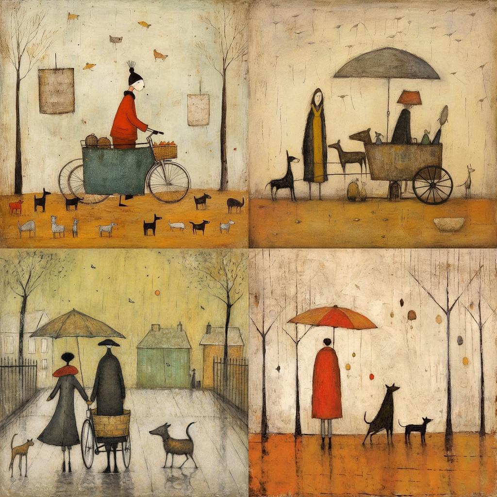 Sam Toft style, Midjourney V5.1, render 1 of 4