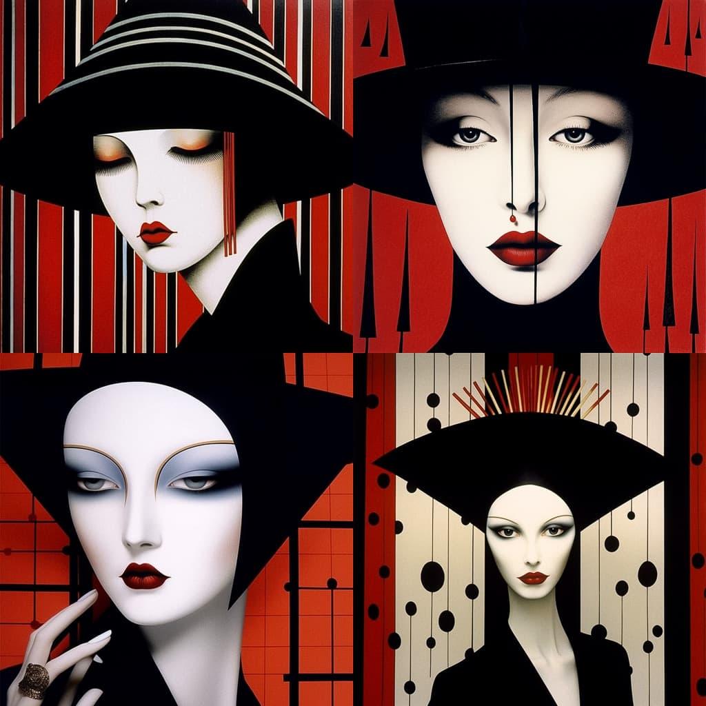 Serge Lutens style, Midjourney V5.1, render 1 of 4