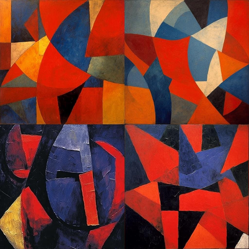 Serge Poliakoff style, Midjourney V5.1, render 1 of 4