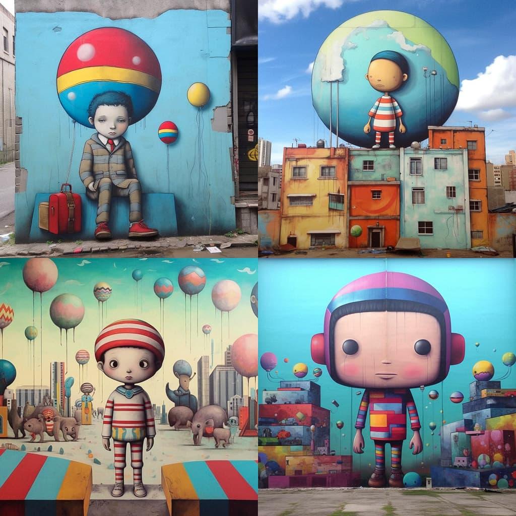 Seth Globepainter style, Midjourney V5.1, render 1 of 4