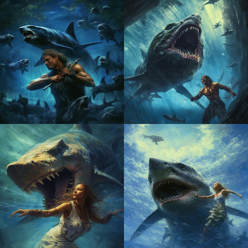 Shawn Heinrichs style, Midjourney V5.1, render 1 of 4