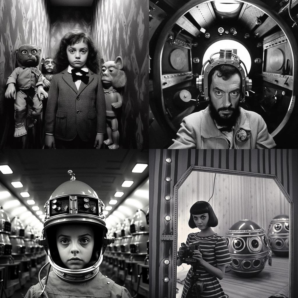 Stanley Kubrick style, Midjourney V5.1, render 1 of 4