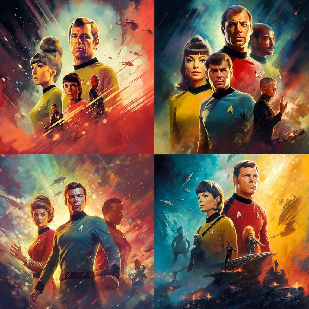 Star Trek style, Midjourney V5.1, render 1 of 4