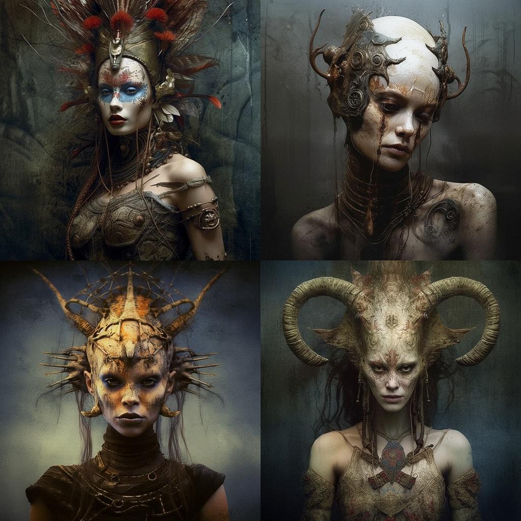 Stefan Gesell style, Midjourney V5.1, render 1 of 4
