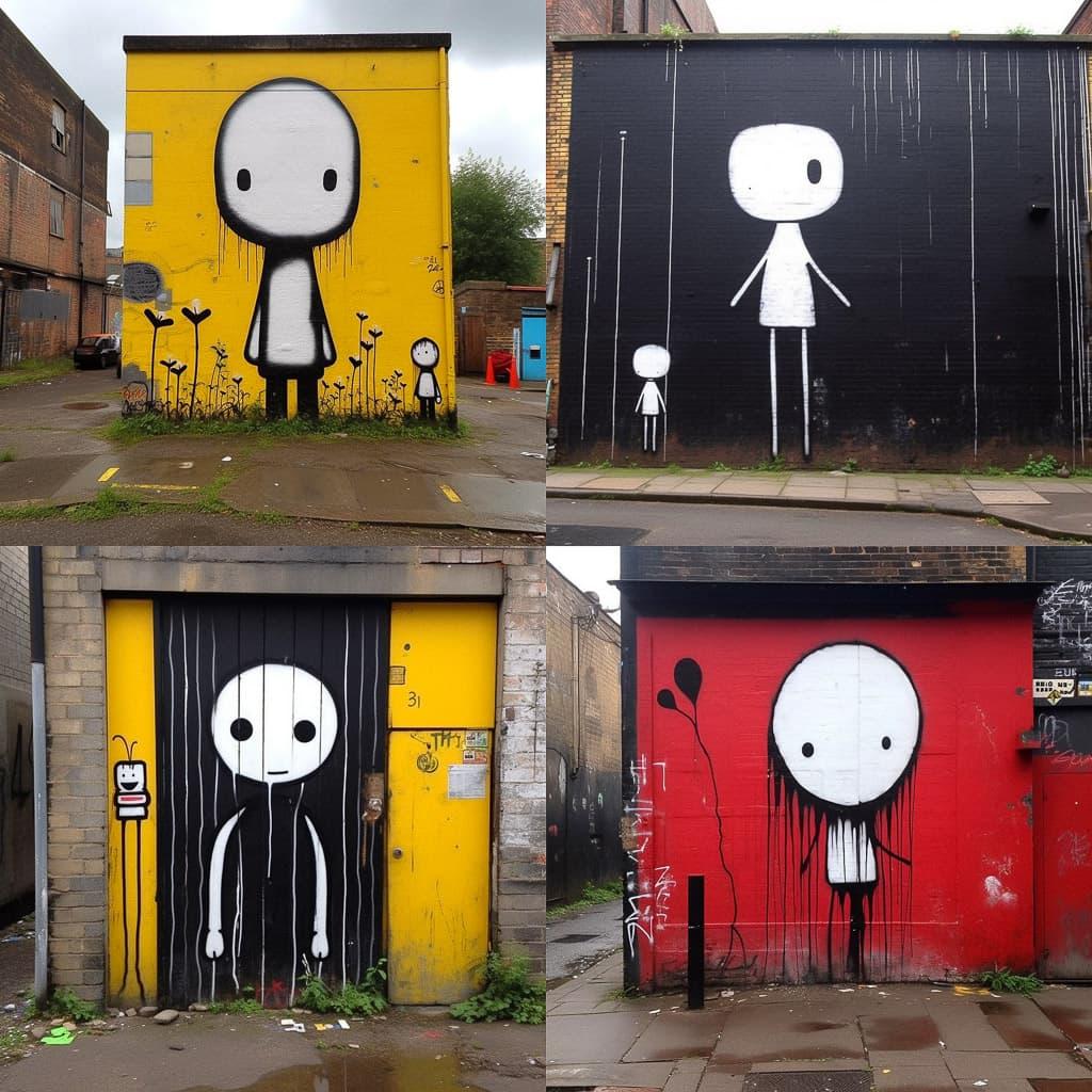 Stik style, Midjourney V5.1, render 1 of 4