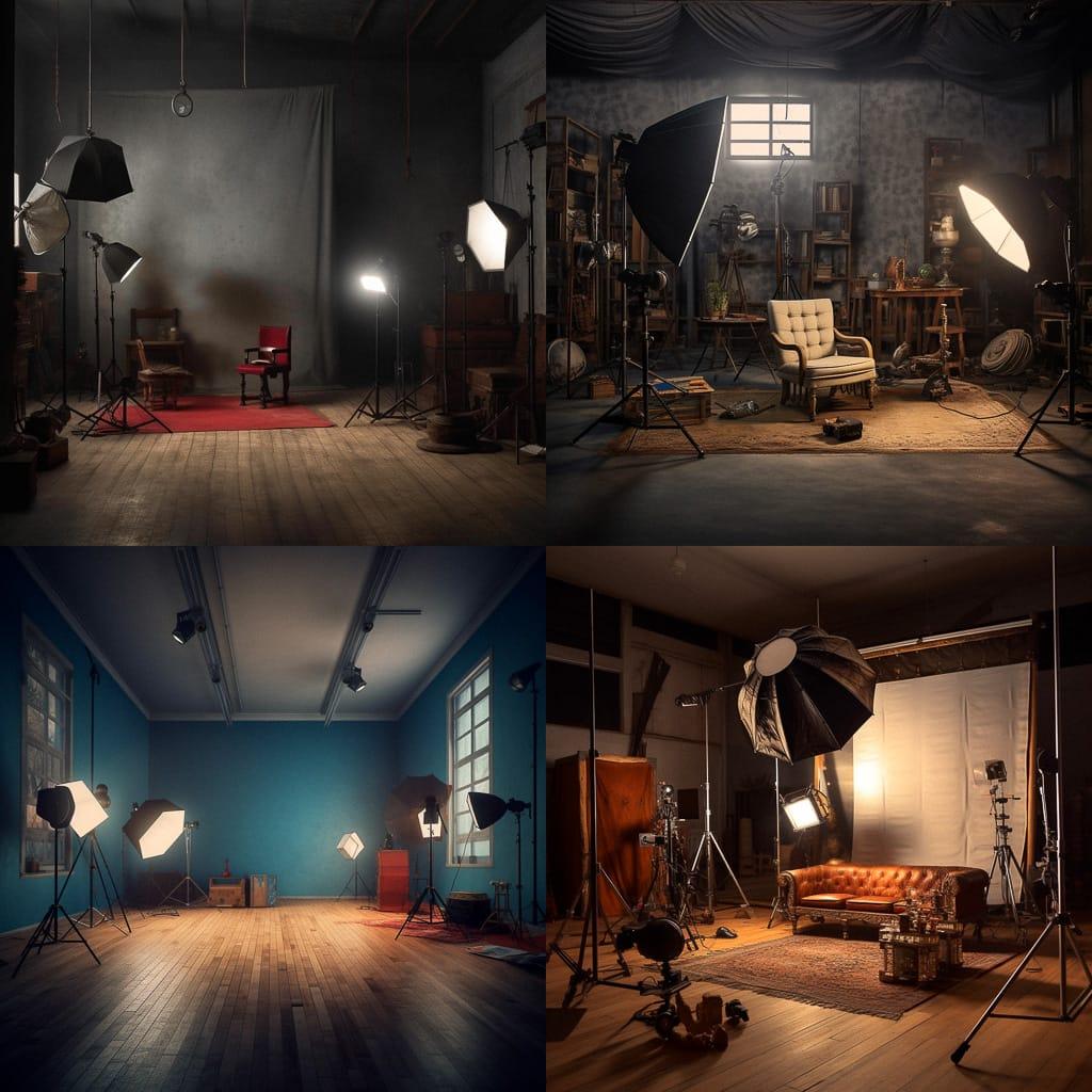 Studio lighting style, Midjourney V5.1, render 1 of 4