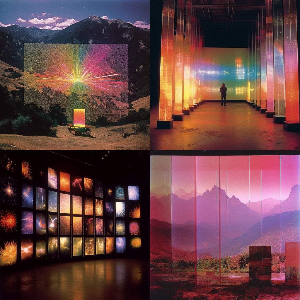Susan Hiller style, Midjourney V5.1, render 1 of 4