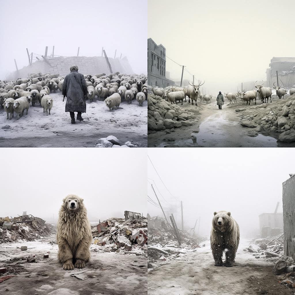 Tamas Dezso style, Midjourney V5.1, render 1 of 4